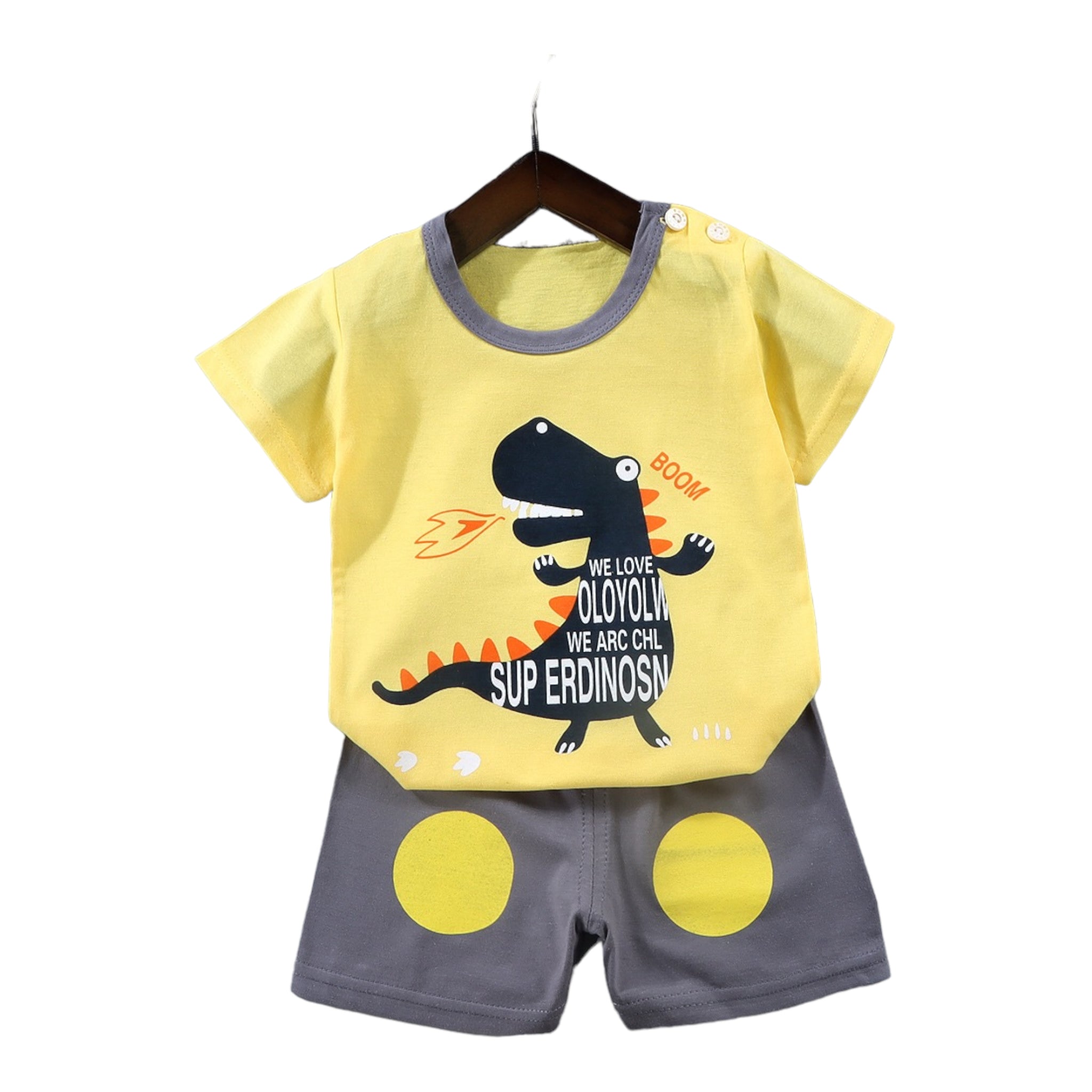 Baby t-Shirt and Shorts Dainos - Babyara